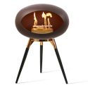Le Feu Dome Bioethanol Fireplace - Ground Wood Low