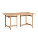 MOEBE Dining Table & Extension Leaf – Oak