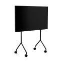 Pedestal Moon Rollin' TV Stand - Light