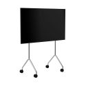 Pedestal Moon Rollin' TV Stand - Light
