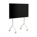 Pedestal Moon Rollin' TV Stand - Light