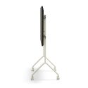 Pedestal Moon Rollin' Light TV Stand - Pearl