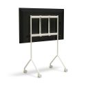 Pedestal Moon Rollin' Light TV Stand - Pearl