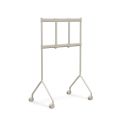 Pedestal Moon Rollin' Light TV Stand - Pearl