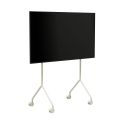 Pedestal Moon Rollin' Light TV Stand - Pearl