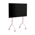 Pedestal Moon Rollin' TV Stand - Light