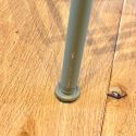 Muuto Fiber Counter Stool - Dusty Green High Back & Tube Base