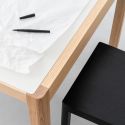 Muuto Workshop Table Warm Grey & Oak 140x92cm