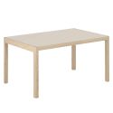 Muuto Workshop Table Warm Grey & Oak 140x92cm