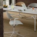 Vitra Mynt Plastic Chair RE - Four Star Base