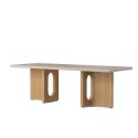 Audo Copenhagen Androgyne Lounge Table - Wooden Base