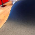 Normann Copenhagen Form Counter Stool - Black Wooden Base & Black Shell