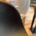 Normann Copenhagen Form Counter Stool - Black Wooden Base & Black Shell