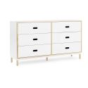 Normann Copenhagen Kabino 6 Drawer Dresser - White