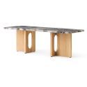 Audo Copenhagen Androgyne Lounge Table - Wooden Base