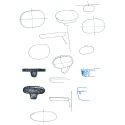 Flos Oplight W1 Wall Light