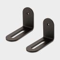 Pedestal Sound Bar Bracket  Set - Charcoal