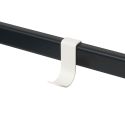 Pedestal Hook Mount - Pearl White