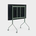 Pedestal Moon Rollin' TV Stand - Mossy Green