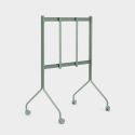 Pedestal Moon Rollin' TV Stand - Mossy Green