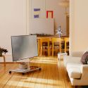 Pedestal Disco TV Stand