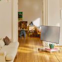 Pedestal Disco TV Stand