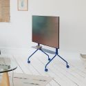 Pedestal Moon Rollin' TV Stand - Ultra Marine