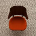 Audo Copenhagen Penguin Dining Chair - Upholstered Seat