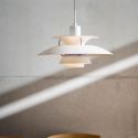 Louis Poulsen PH5 Pendant Light - Classic White
