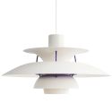 Louis Poulsen PH5 Pendant Light - Classic White