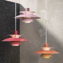 Louis Poulsen PH5 Mini Pendant - Hues of Red