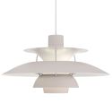 Louis Poulsen PH5 Pendant - Monochrome Oyster Grey