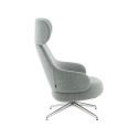 Swedese Pillo Easy Chair - Aluminium Base