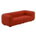 Tom Dixon Plump 2.5 Seater Sofa, Hallingdal 600