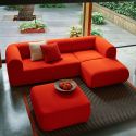 Tom Dixon Plump Sofa with Chaise 