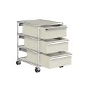 USM Haller Pedestal Drawer Trolley - M26