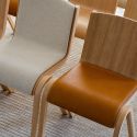 Audo Copenhagen Ready Dining Chair with Upholstered seat