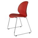 Fritz Hansen N02-20 Recycled Chair - Sled Base