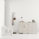 String Relief Chest of Drawers Wide, Leg Base