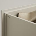 String Relief Chest of Drawers Wide, Leg Base