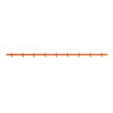 String Relief Hook Rail