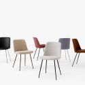 &Tradition Rely Chair HW8 - Upholstered with Tube Base