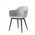 Audo Copenhagen Harbour Chair - Upholstered with Wooden Base