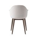 Audo Copenhagen Harbour Chair - Upholstered with Wooden Base