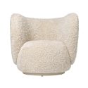 Ferm Living Rico Lounge Chair - Sheepskin 
