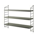 String Pocket Shelving - Sage Green