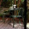 &Tradition SC94 Thorvold Outdoor Dining Chair - Bronze Green