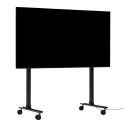 Pedestal Straight Rollin' TV Stand