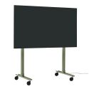 Pedestal Straight Rollin' TV Stand