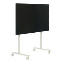 Pedestal Straight Rollin' TV Stand